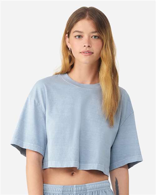 Women's Garment-Dyed Cropped Tee