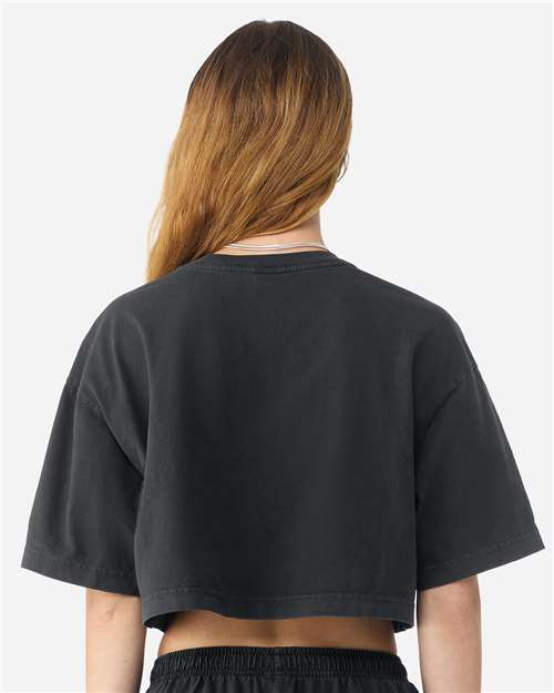 Women's Garment-Dyed Cropped Tee