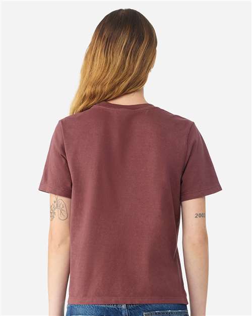 Women's Garment-Dyed Tee – On Model – Back