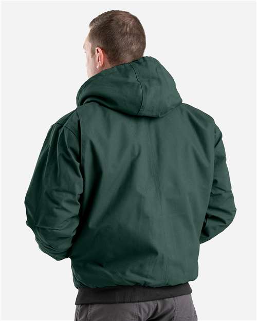 Men's Berne Heritage Hooded Jacket – On Model – Back