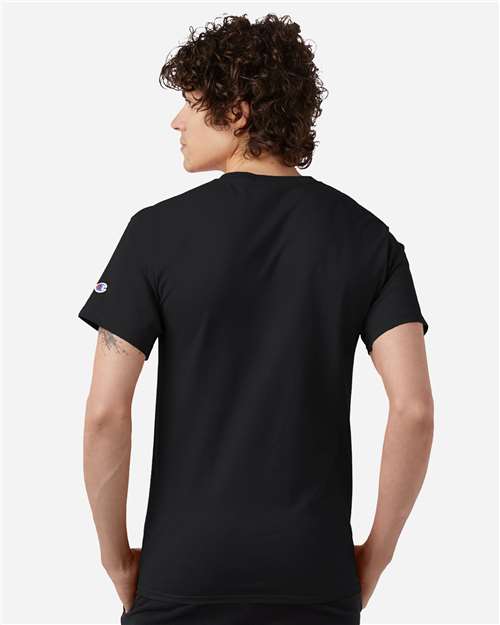 Unisex Jersey T-Shirt – On Model – Back