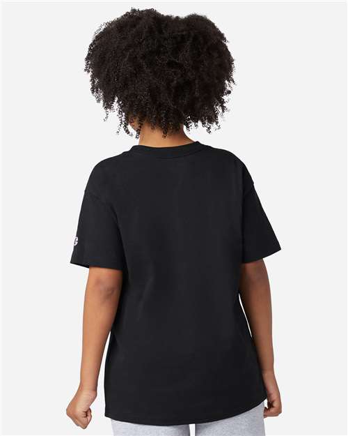 Youth Jersey T-Shirt – On Model – Back