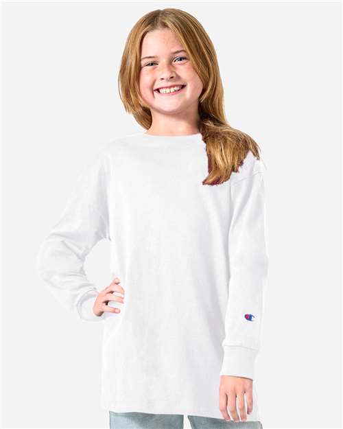 Youth Long Sleeve T-Shirt CH1751-Champion