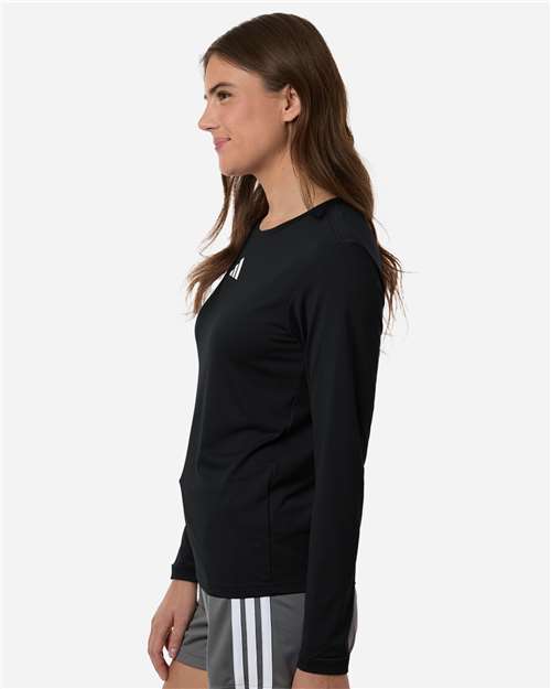 Women's Pregame Long Sleeve T-Shirt – On Model – Side