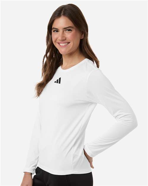 Women's Pregame Long Sleeve T-Shirt – On Model – Side