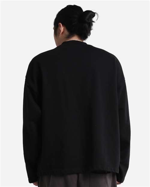 Unisex Garment-Dyed Terry Long Sleeve T-Shirt