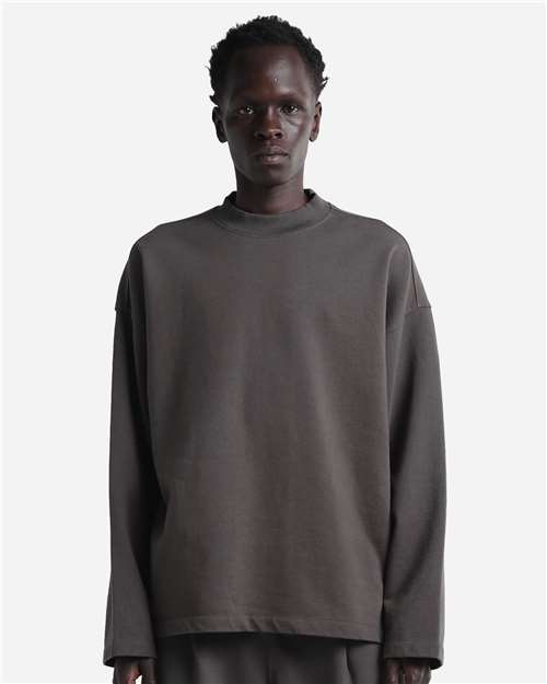 Unisex Garment-Dyed Terry Long Sleeve T-Shirt