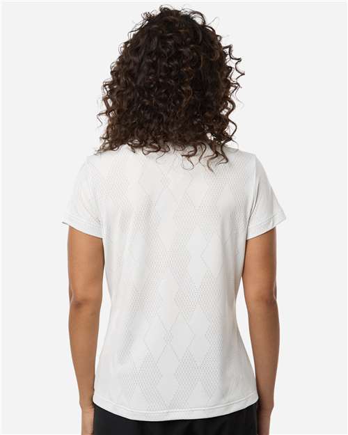 Women's Textured Jacquard Polo