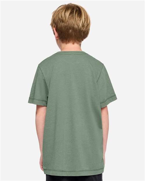 Youth Vintage Wash Tee – On Model – Back