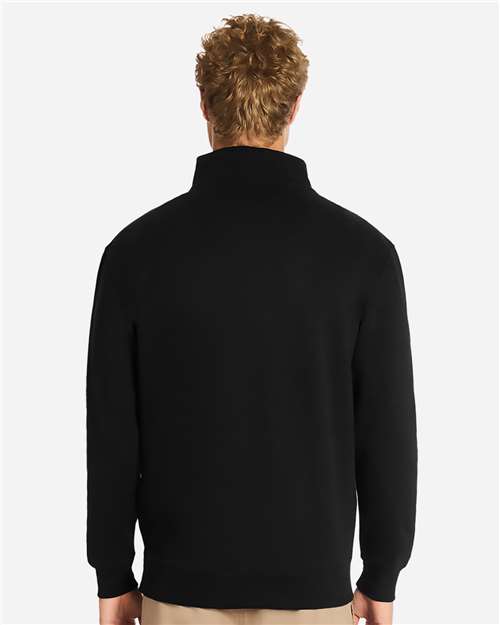 Unisex Premium Quarter-Zip Pullover – On Model – Back