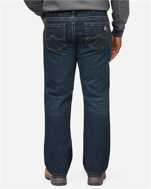 Men's Odd Sizes Bootcut Jeans – On Model – Back
