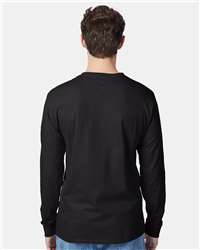 Hanes Hanes Unisex Authentic Long Sleeve Pocket T-Shirt, view 6