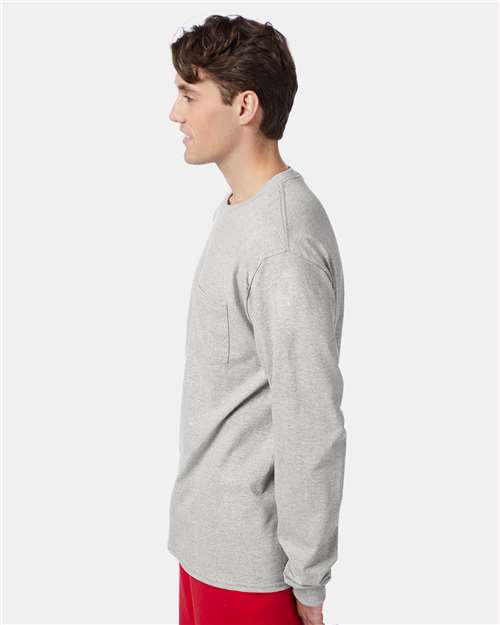 Men's Authentic Long Sleeve Pocket T-Shirt