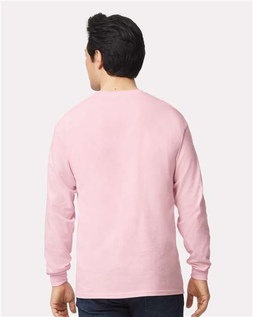 Unisex Ultra Cotton® Long Sleeve T-Shirt – On Model – Back
