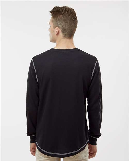 Men's Vintage Thermal Long Sleeve T-Shirt