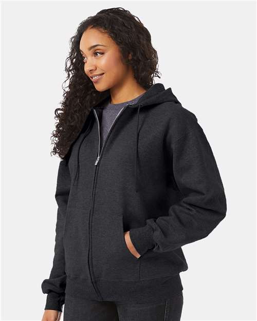 Unisex Ultimate Cotton® Full-Zip Hooded Sweatshirt