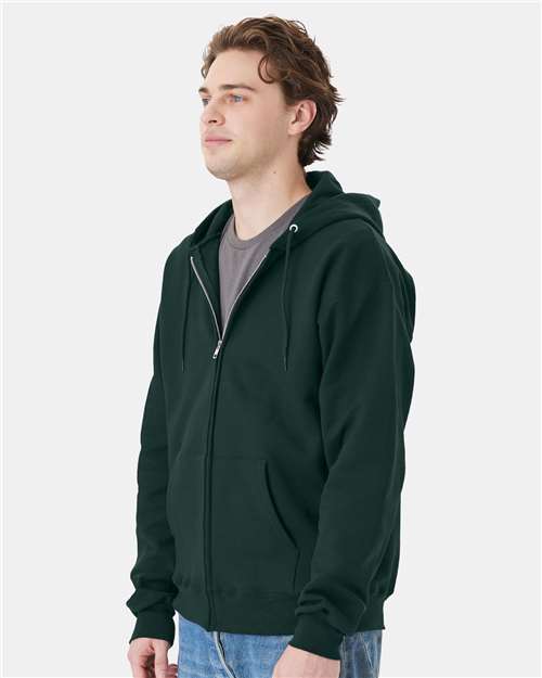 Unisex Ultimate Cotton® Full-Zip Hooded Sweatshirt