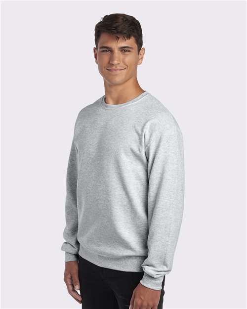Unisex NuBlend® Crewneck Sweatshirt – On Model – Side