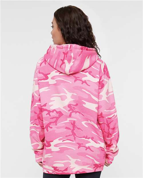 Unisex Camo Fleece Hoodie Sweatshirt
