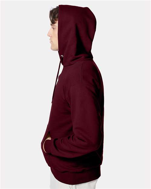 Unisex Ultimate Cotton® Hooded Sweatshirt – On Model – Side