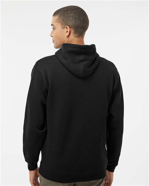 Men's Premium Hooded Sweatshirt – On Model – Back