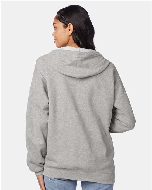 Unisex EcoSmart® Full-Zip Hooded Sweatshirt