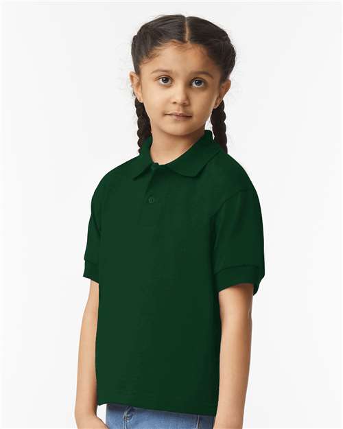 Youth DryBlend® Jersey Polo
