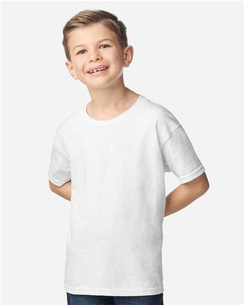 Gildan 2000B Camiseta Ultra Cotton® para jóvenes Model Shot