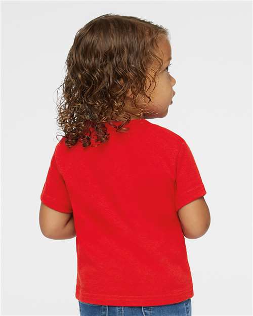 Toddler Cotton Jersey Tee – On Model – Back