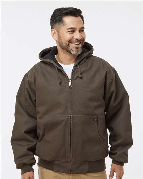 Men's Tall Cheyenne Boulder Cloth™ Hooded Jacket with Tricot Quilt Lining