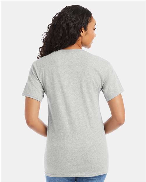 Unisex Essential-T T-Shirt – On Model – Back