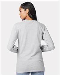 Hanes Hanes Unisex Authentic Long Sleeve T-Shirt, view 6