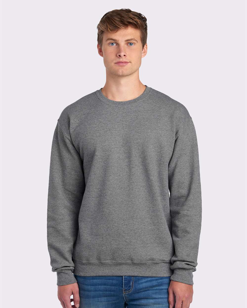 🔥 JERZEES Unisex NuBlend Pre-shrunk Crewneck Sweatshirt Up To 5XL 562MR b - Picture 42 of 121