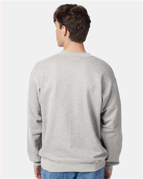 Unisex Ultimate Cotton® Crewneck Sweatshirt – On Model – Back