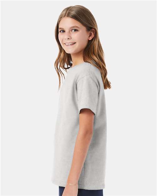 Youth Essential-T T-Shirt – On Model – Side