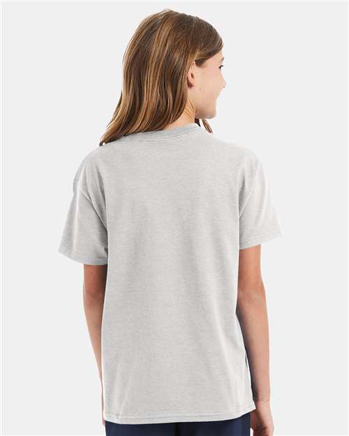 Youth Authentic T-Shirt – On Model – Back