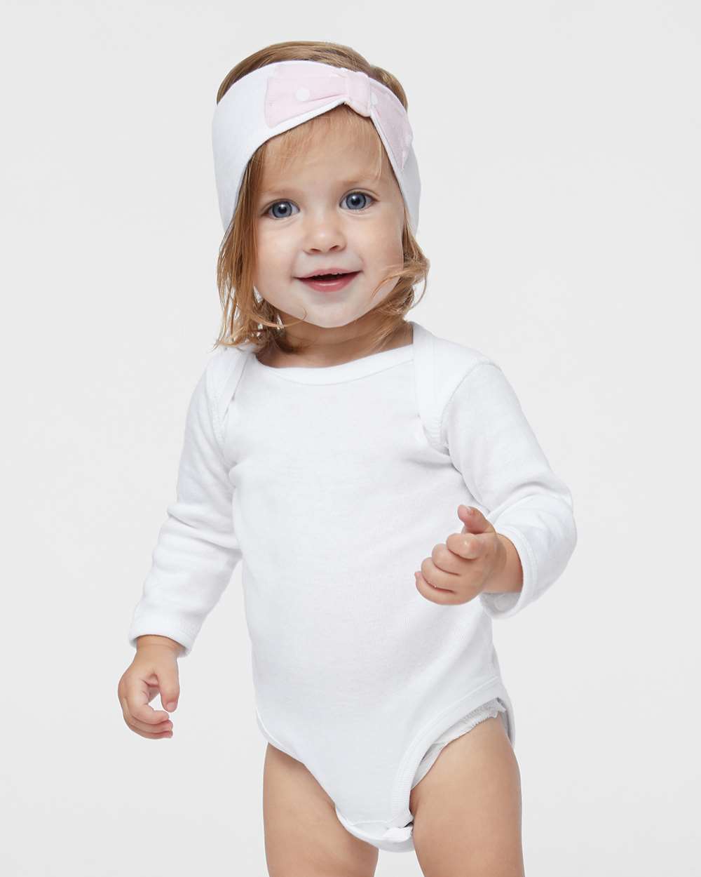 Rabbit Skins 4411 - Infant Long Sleeve Baby Rib Bodysuit