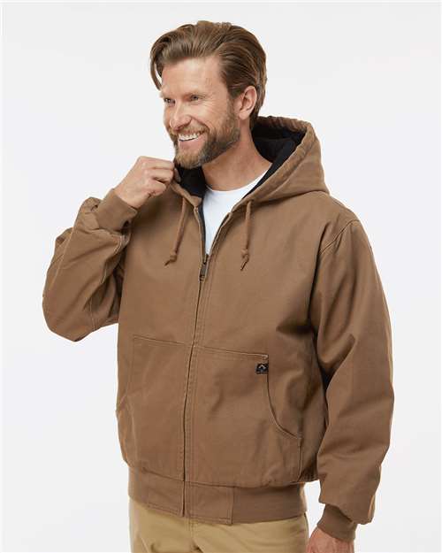 Men's Cheyenne Boulder Cloth™ Hooded Jacket with Tricot Quilt Lining