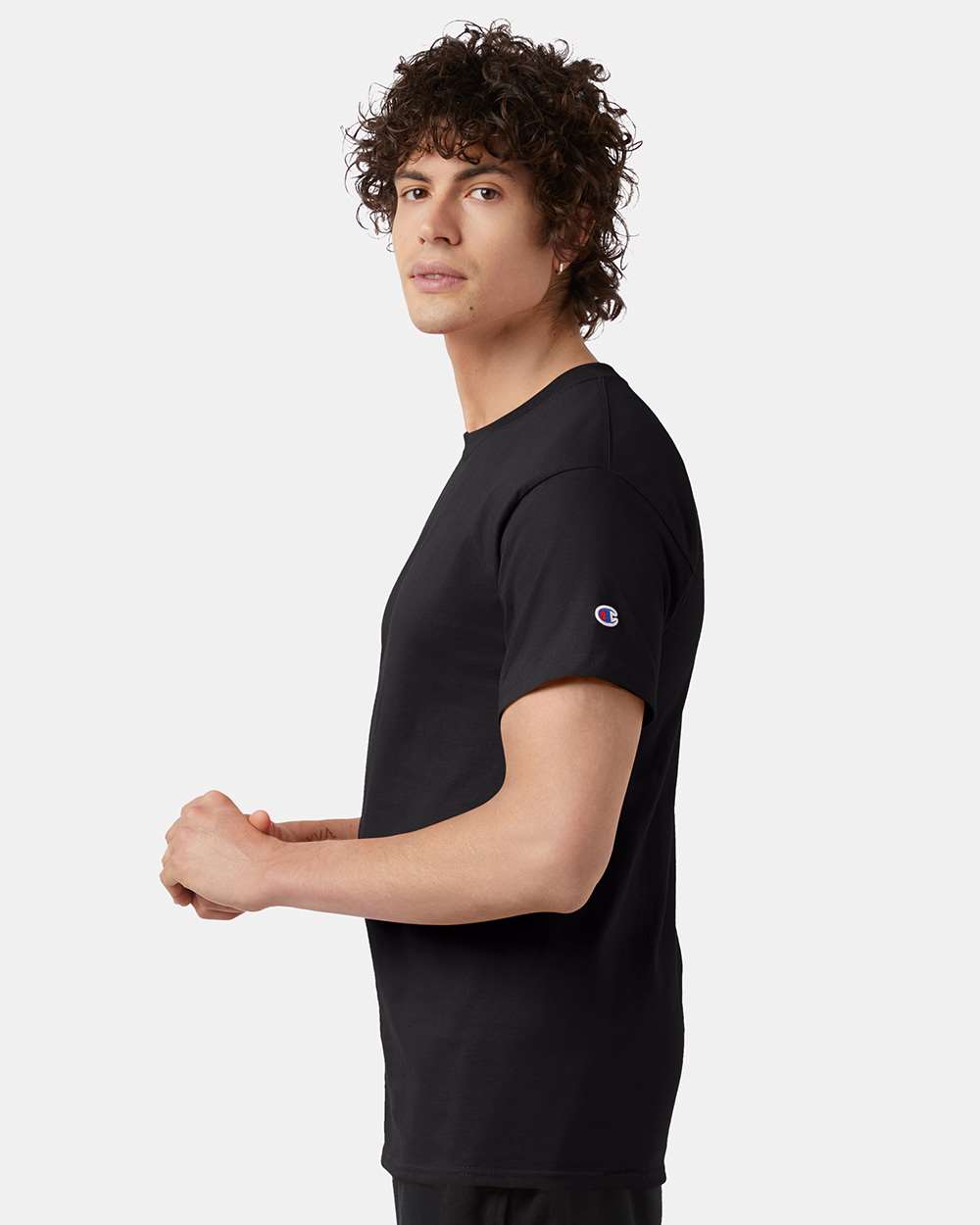 🔥 Champion Men's Classic T-Shirt Short Sleeve Cotton Crewneck Up To 4XL T425 - Picture 13 of 155