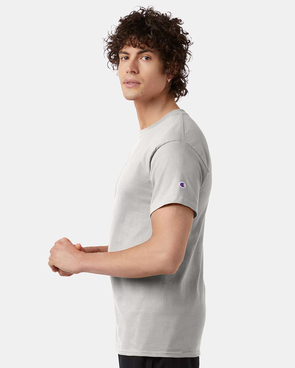 🔥 Champion Men's Classic T-Shirt Short Sleeve Cotton Crewneck Up To 4XL T425 - Picture 2 of 155