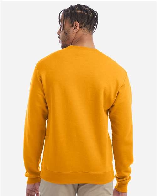 Unisex Powerblend® Crewneck Sweatshirt – On Model – Back