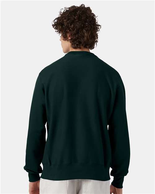 Unisex Reverse Weave® Crewneck Sweatshirt – On Model – Back