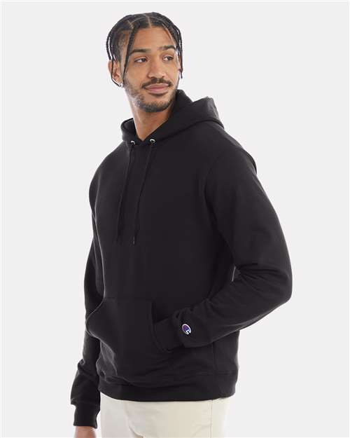 Unisex Powerblend® Hooded Sweatshirt – On Model – Side