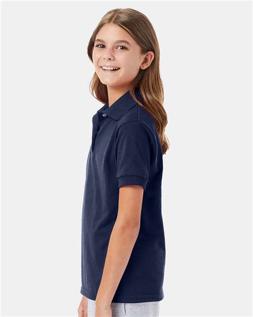 Youth EcoSmart® Jersey Polo