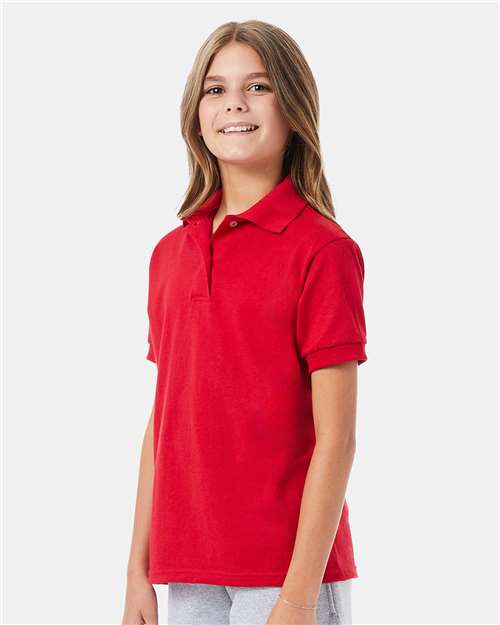 Youth EcoSmart® Jersey Polo