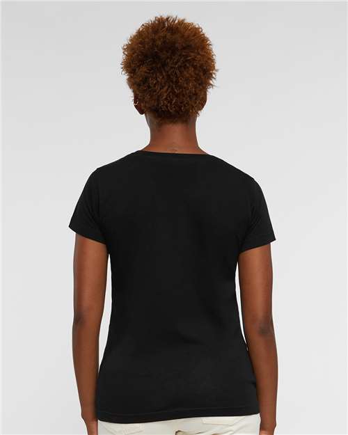 Women's Fine Jersey V-Neck Tee