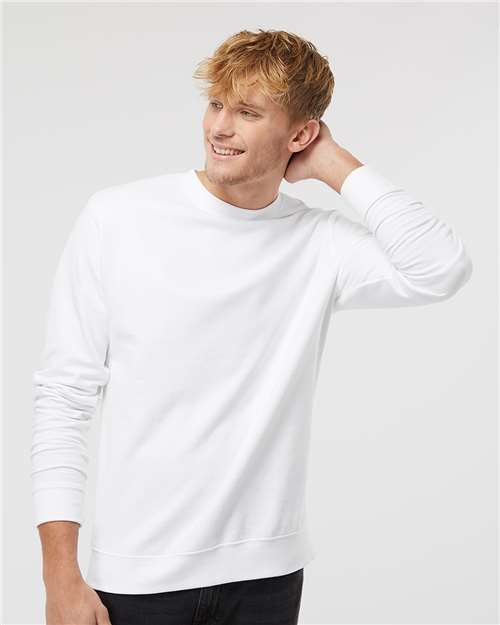 トップス THE CONVENI CREWNECK SWEAT WHITE Allwear Organic Crew Neck Sweatshirt