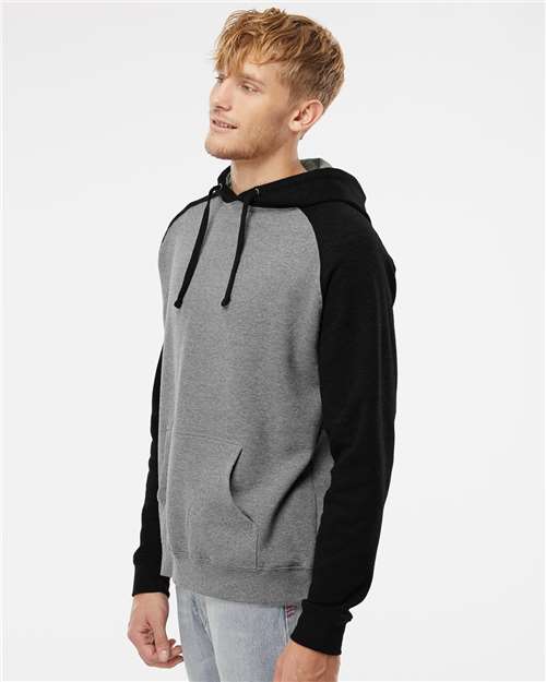 Unisex Raglan Hooded Sweatshirt
