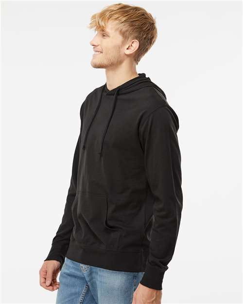 Unisex Lightweight Hooded Pullover T-Shirt