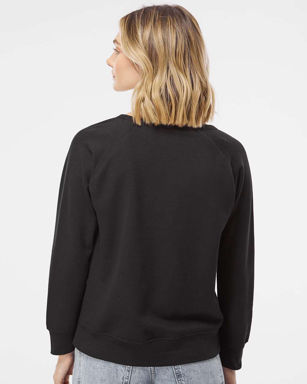 SS240 Independent Trading Co Juniors’ Heavenly Fleece Lightweight Sweatshirt 